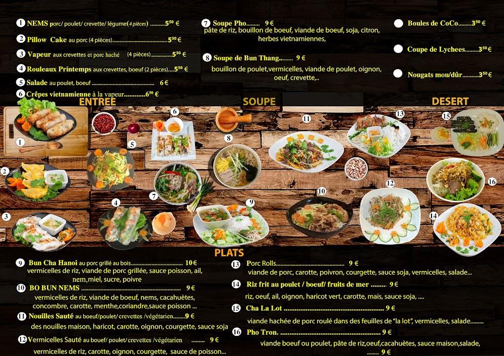 Le Petit Hanoi - Menu Image 1
